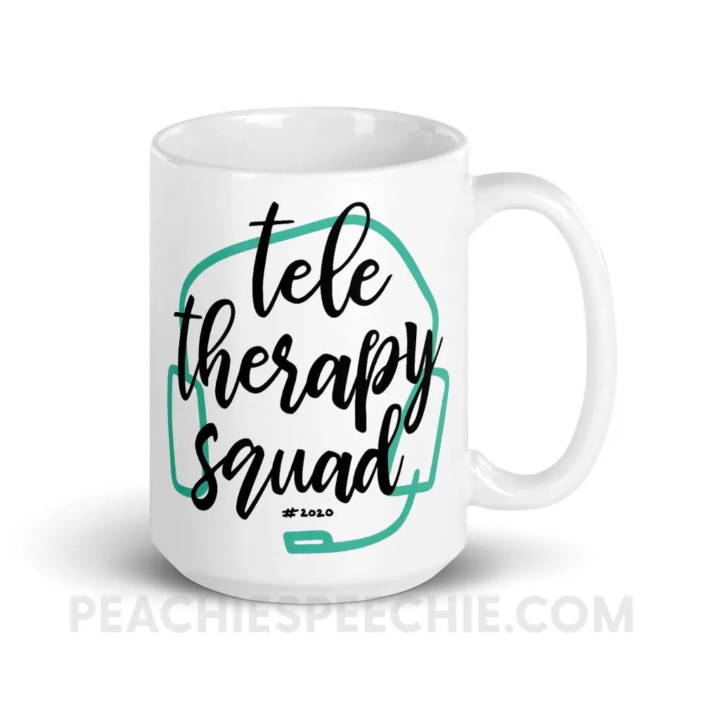 Teletherapy Squad Coffee Mug - 15oz - Mugs peachiespeechie.com