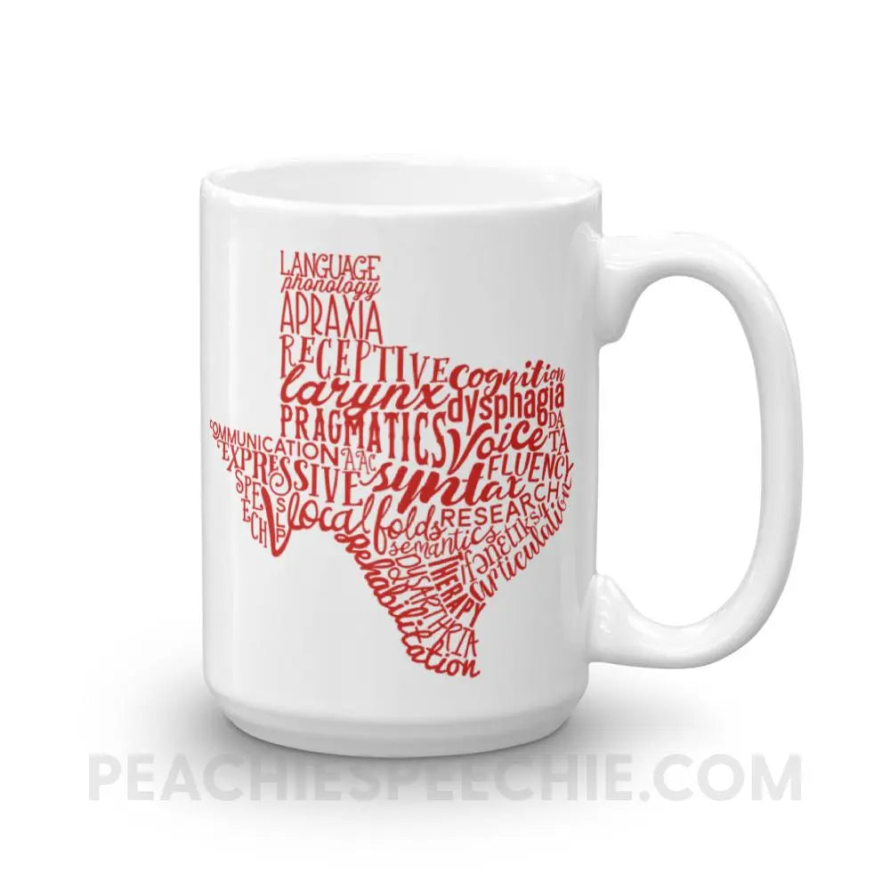 Texas SLP Coffee Mug - 15oz - Mugs peachiespeechie.com