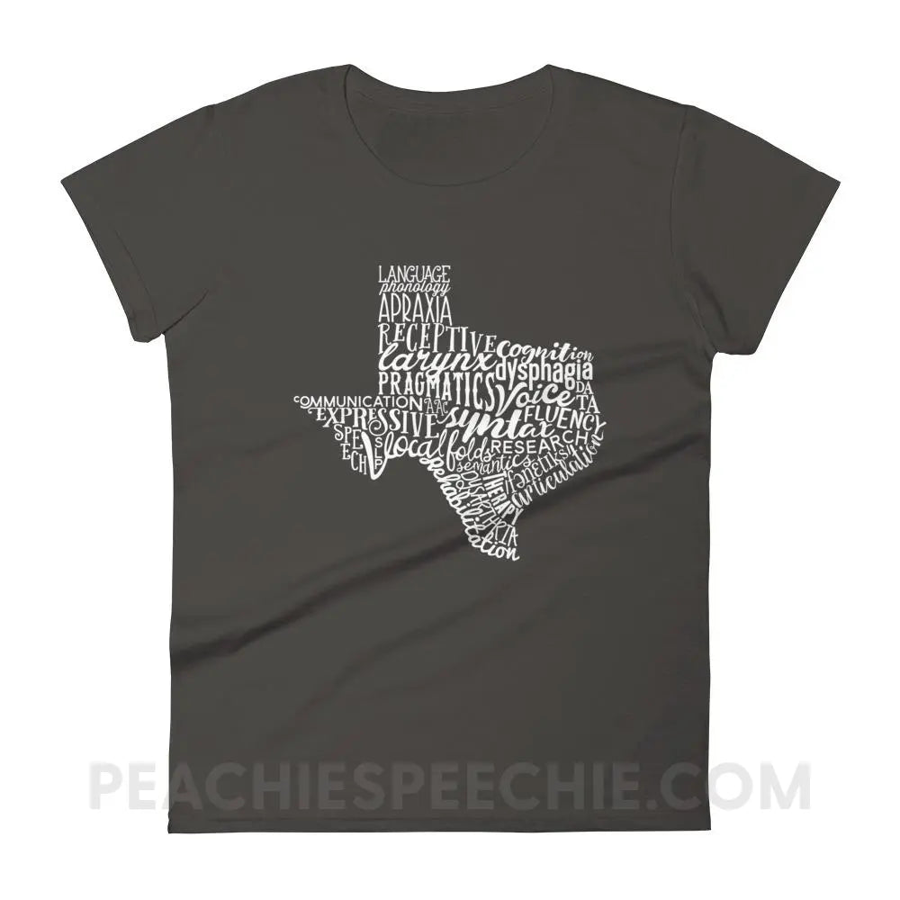 Texas SLP Women’s Trendy Tee - T-Shirts & Tops peachiespeechie.com