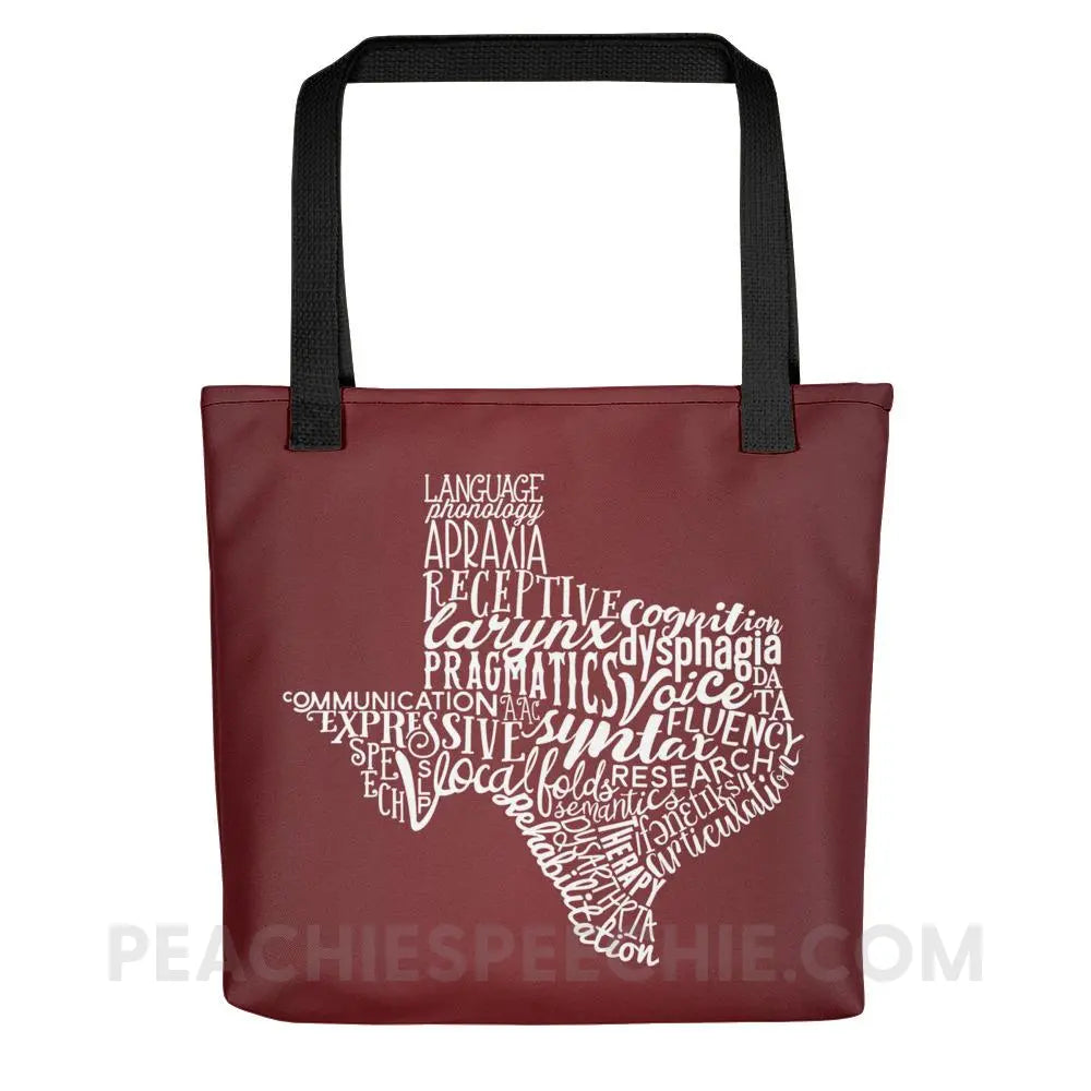 Texas SLP Tote Bag - Bags peachiespeechie.com