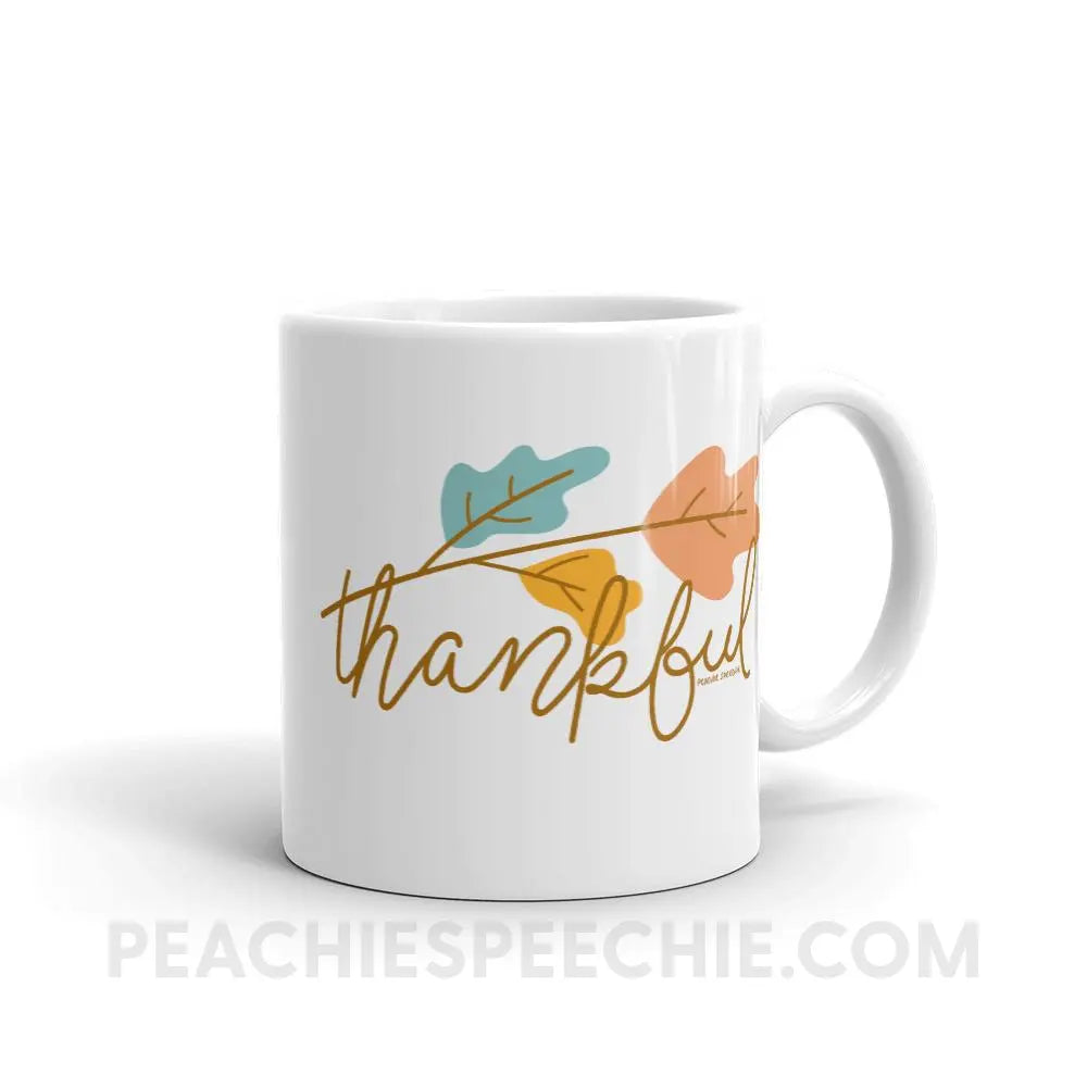 Thankful Coffee Mug - 11oz - Mugs peachiespeechie.com
