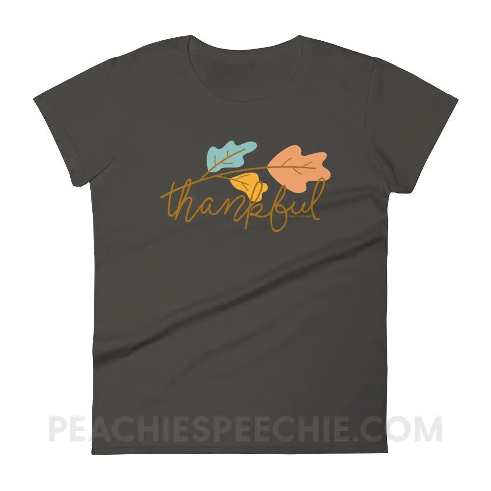 Thankful Women’s Trendy Tee - T-Shirts & Tops peachiespeechie.com