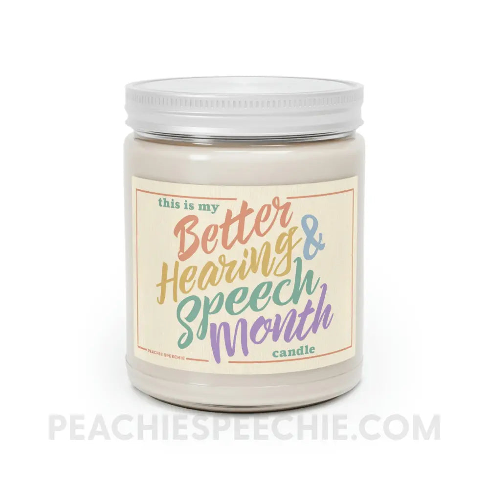 This Is My Better Hearing And Speech Month Candle - Home Decor peachiespeechie.com
