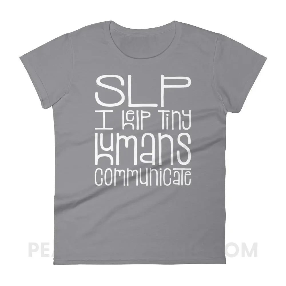Tiny Humans Women’s Trendy Tee - T-Shirts & Tops peachiespeechie.com
