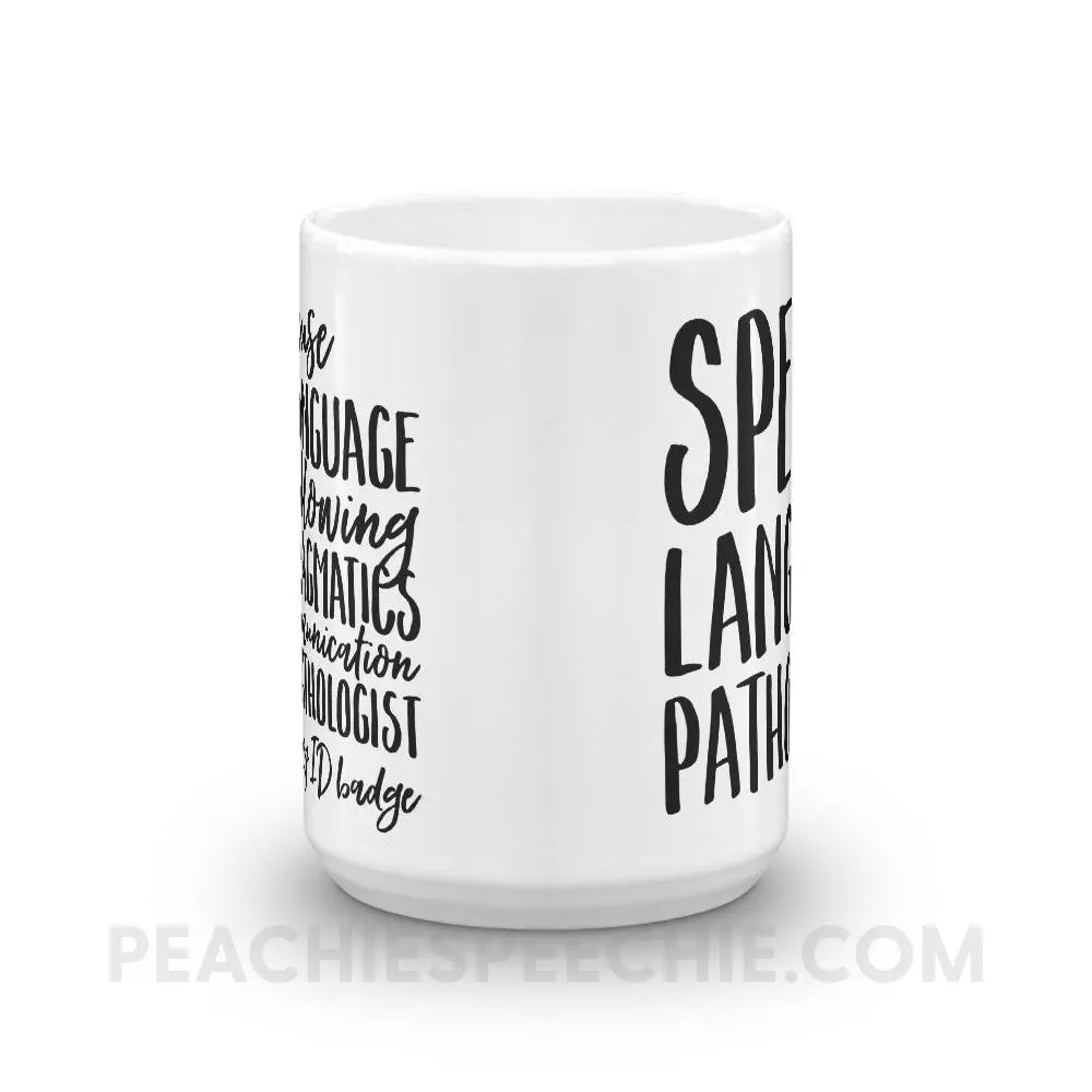 SLP Job Title Coffee Mug - Mugs peachiespeechie.com
