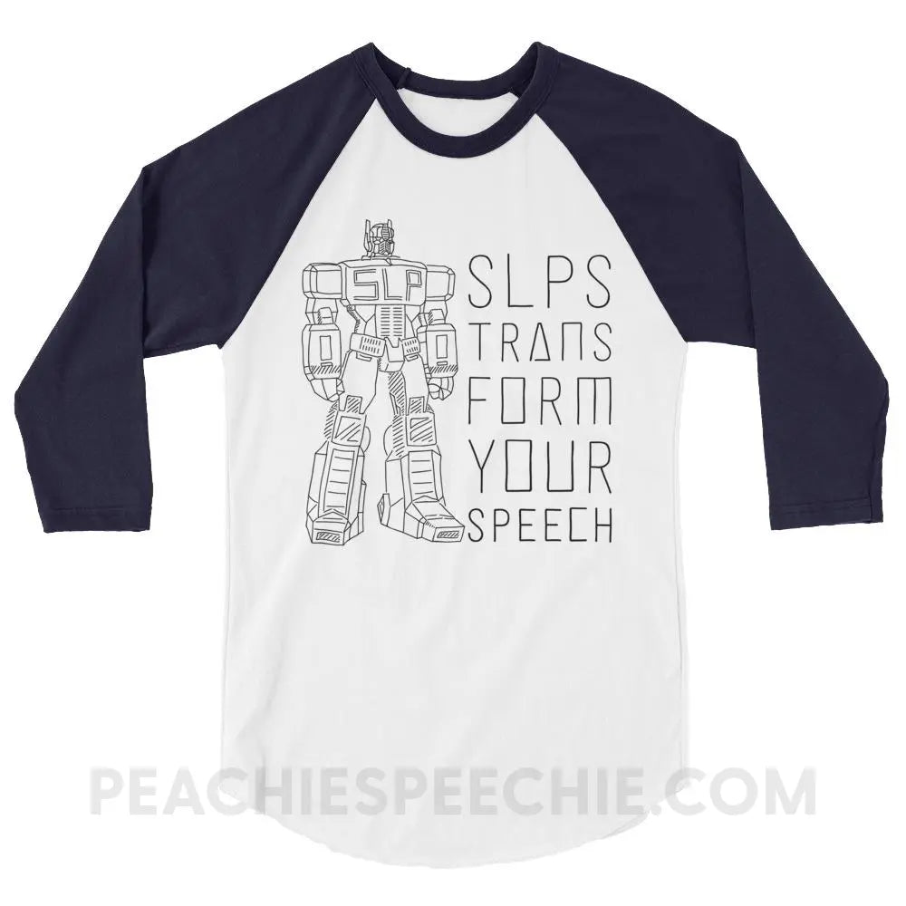 Transform Speech Baseball Tee - T-Shirts & Tops peachiespeechie.com