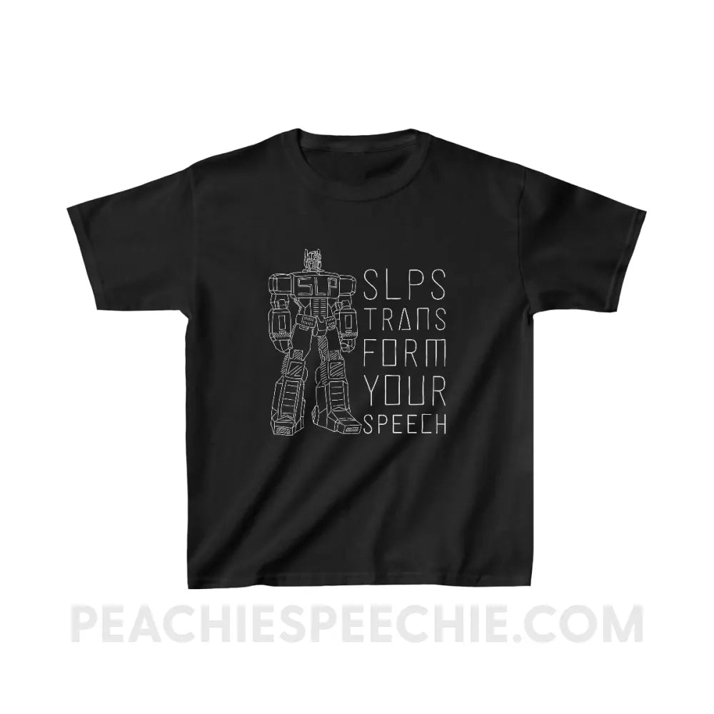 Transform Speech Youth Shirt - Black / XS - Kids clothes peachiespeechie.com