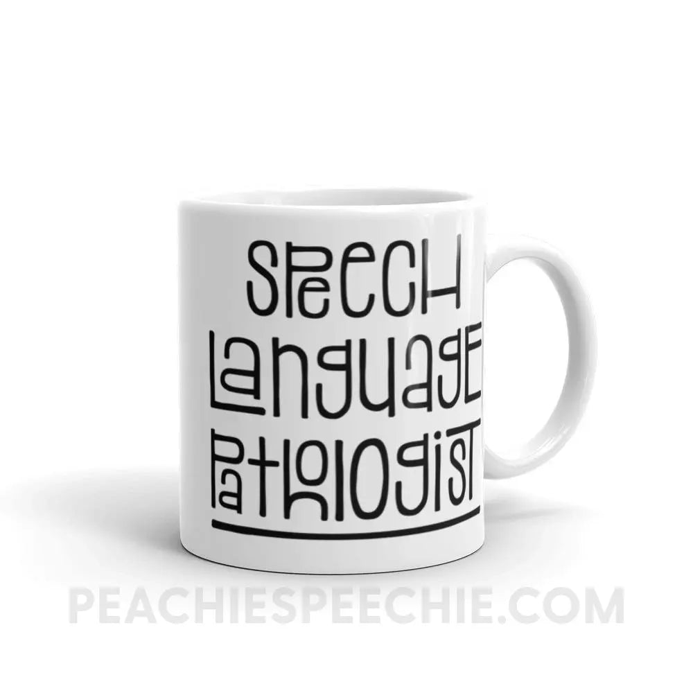Fun Type SLP Coffee Mug - 11oz - Mugs peachiespeechie.com
