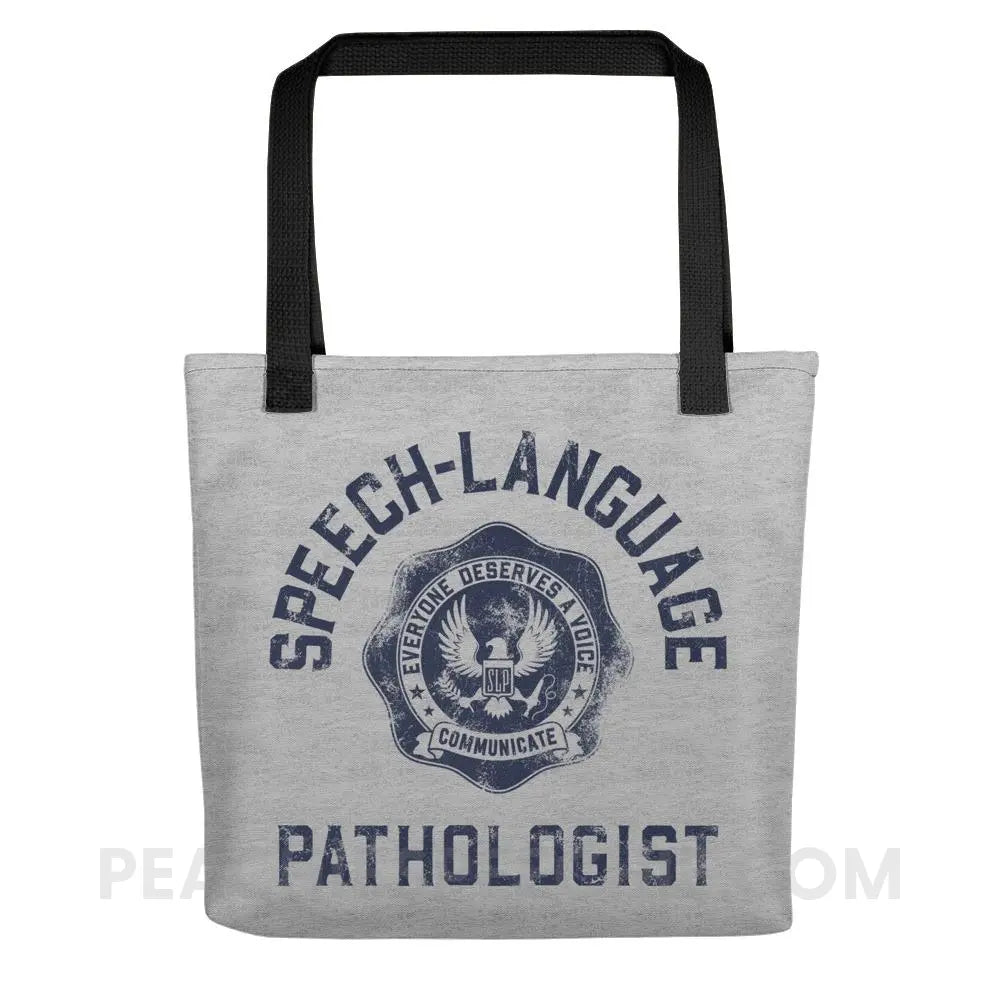 SLP University Tote Bag - Navy - Bags peachiespeechie.com