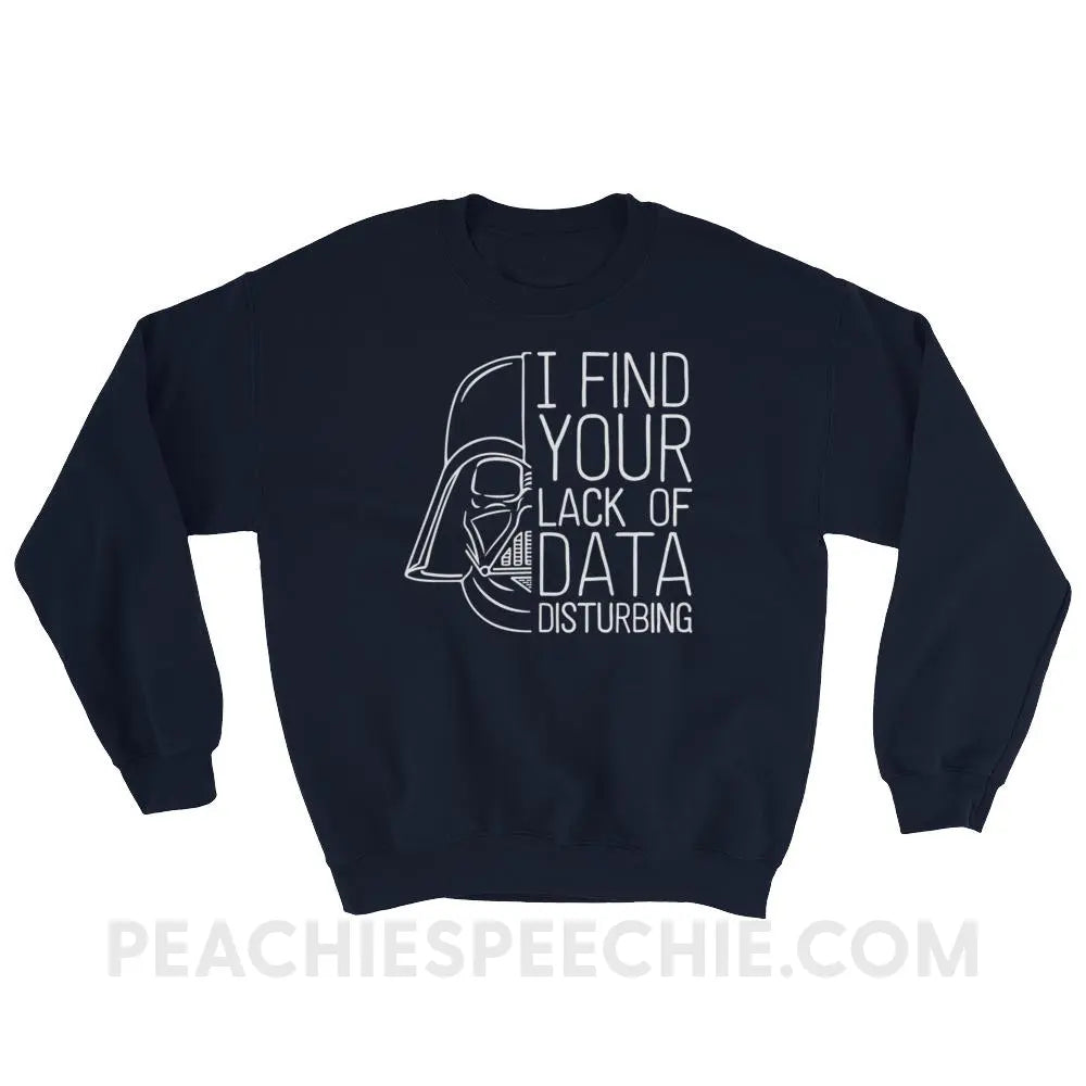 Vader Classic Sweatshirt - Navy / S - Hoodies & Sweatshirts peachiespeechie.com