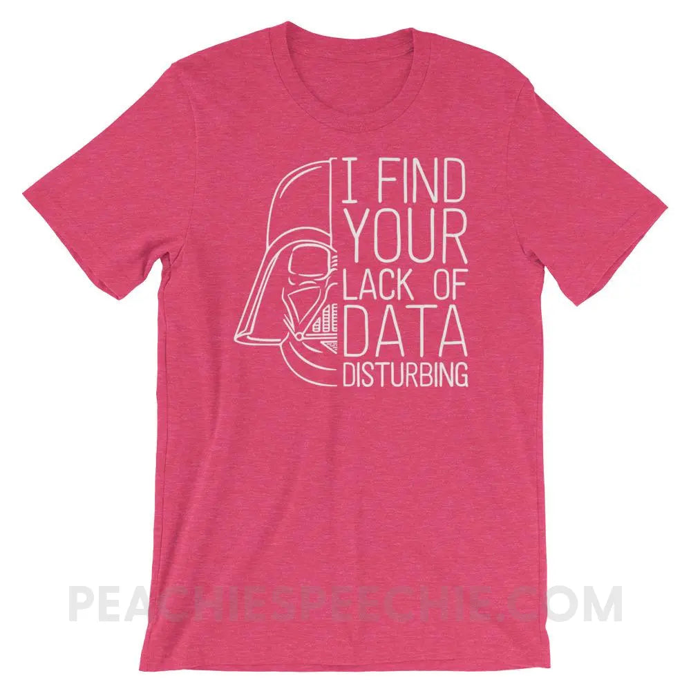 Vader Premium Soft Tee - Heather Raspberry / S T - Shirts & Tops peachiespeechie.com