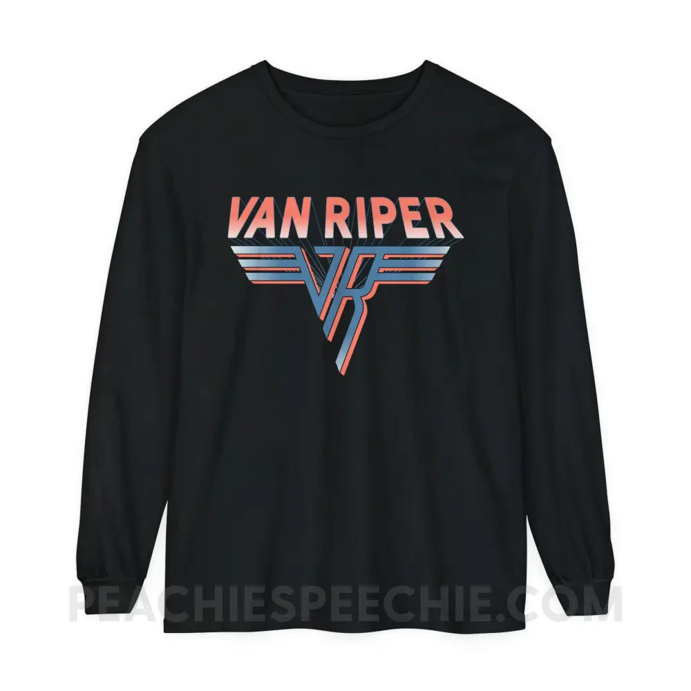 Van Riper Comfort Colors Long Sleeve - Black / S - Long-sleeve peachiespeechie.com