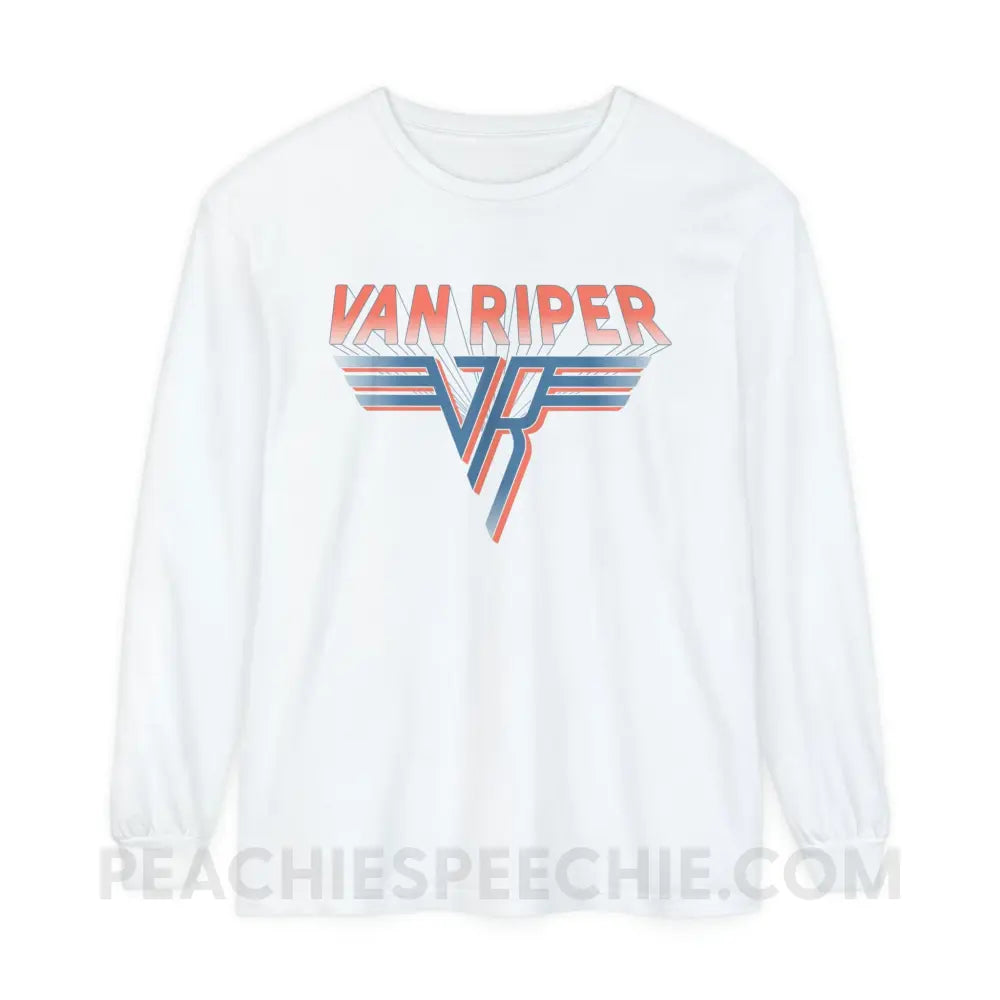 Van Riper Comfort Colors Long Sleeve - White / S - Long-sleeve peachiespeechie.com