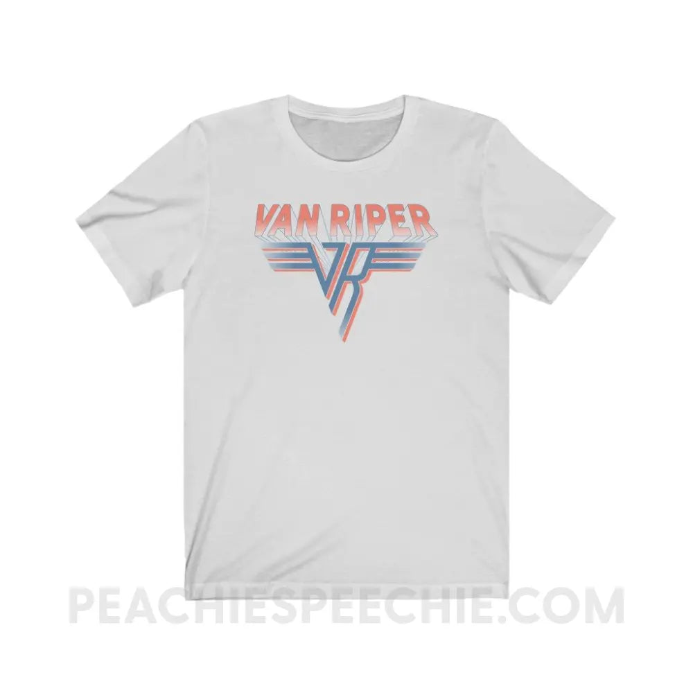 Van Riper Premium Soft Tee - Ash / S - T-Shirt peachiespeechie.com