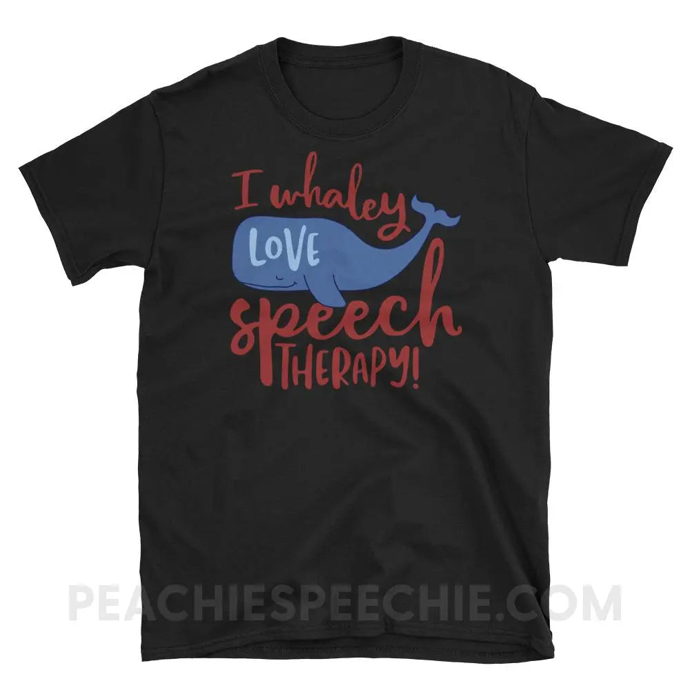 Whaley Love Speech Classic Tee - Black / S T - Shirts & Tops peachiespeechie.com