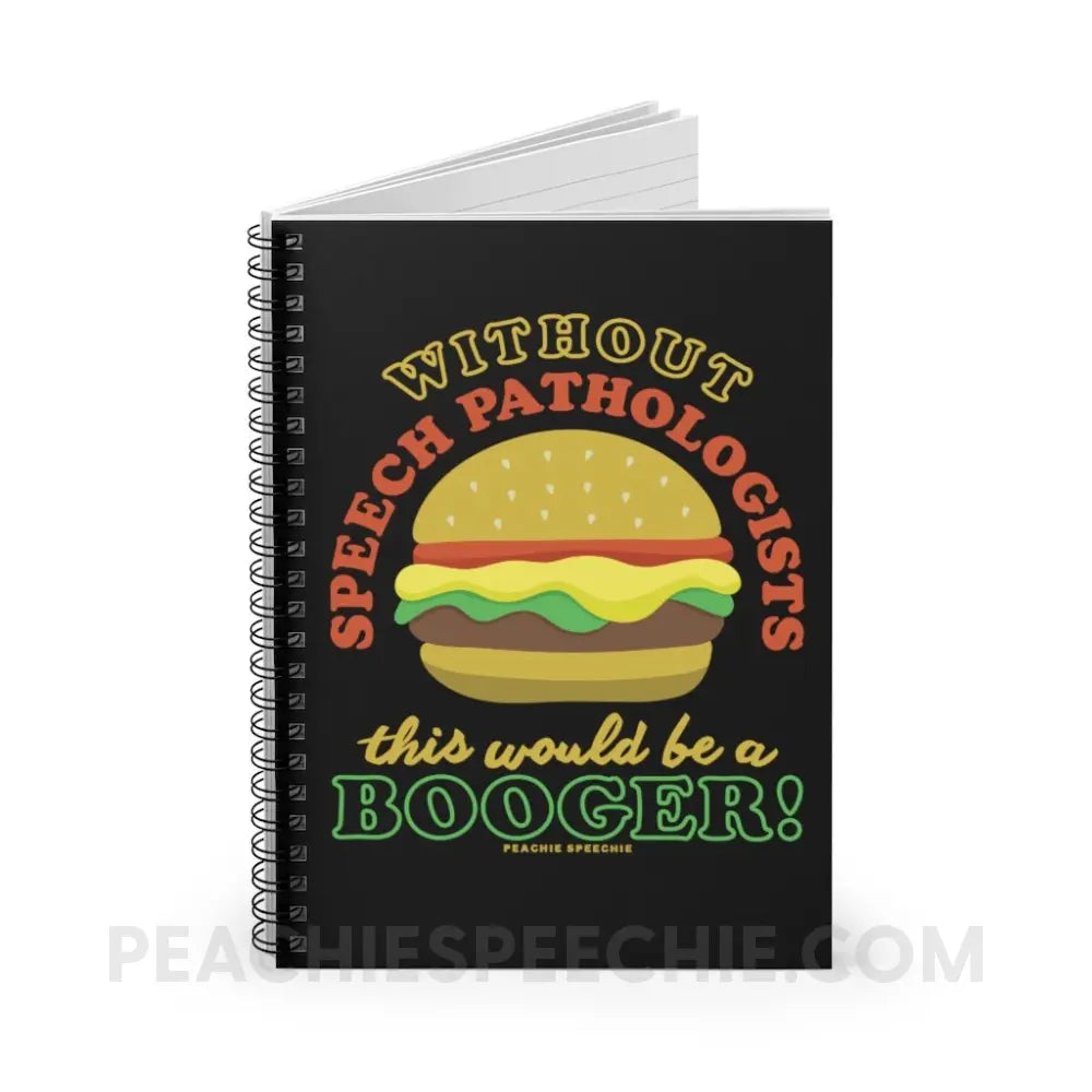 Booger Burger Notebook - Journals & Notebooks peachiespeechie.com