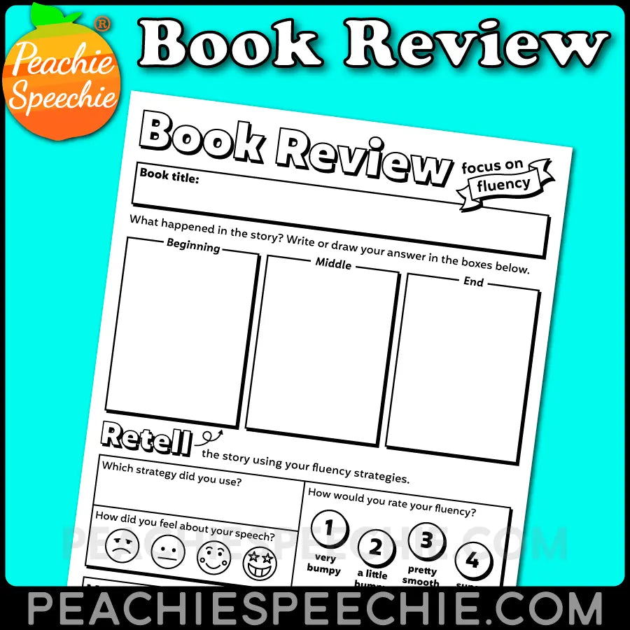 Book Review - Materials peachiespeechie.com