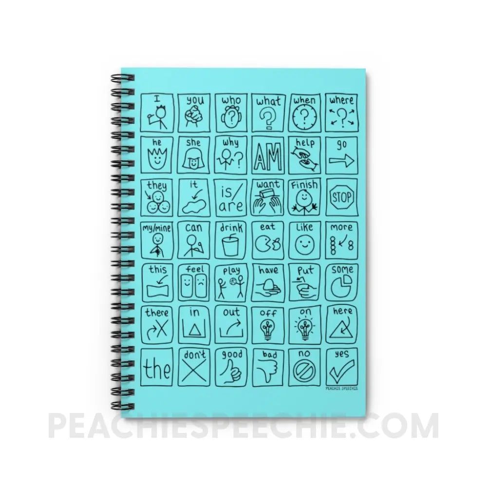 Core Board Notebook - Journals & Notebooks peachiespeechie.com