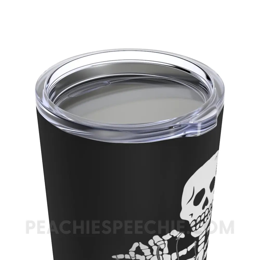 Happy Halloween Skeleton Tumbler - Mugs peachiespeechie.com