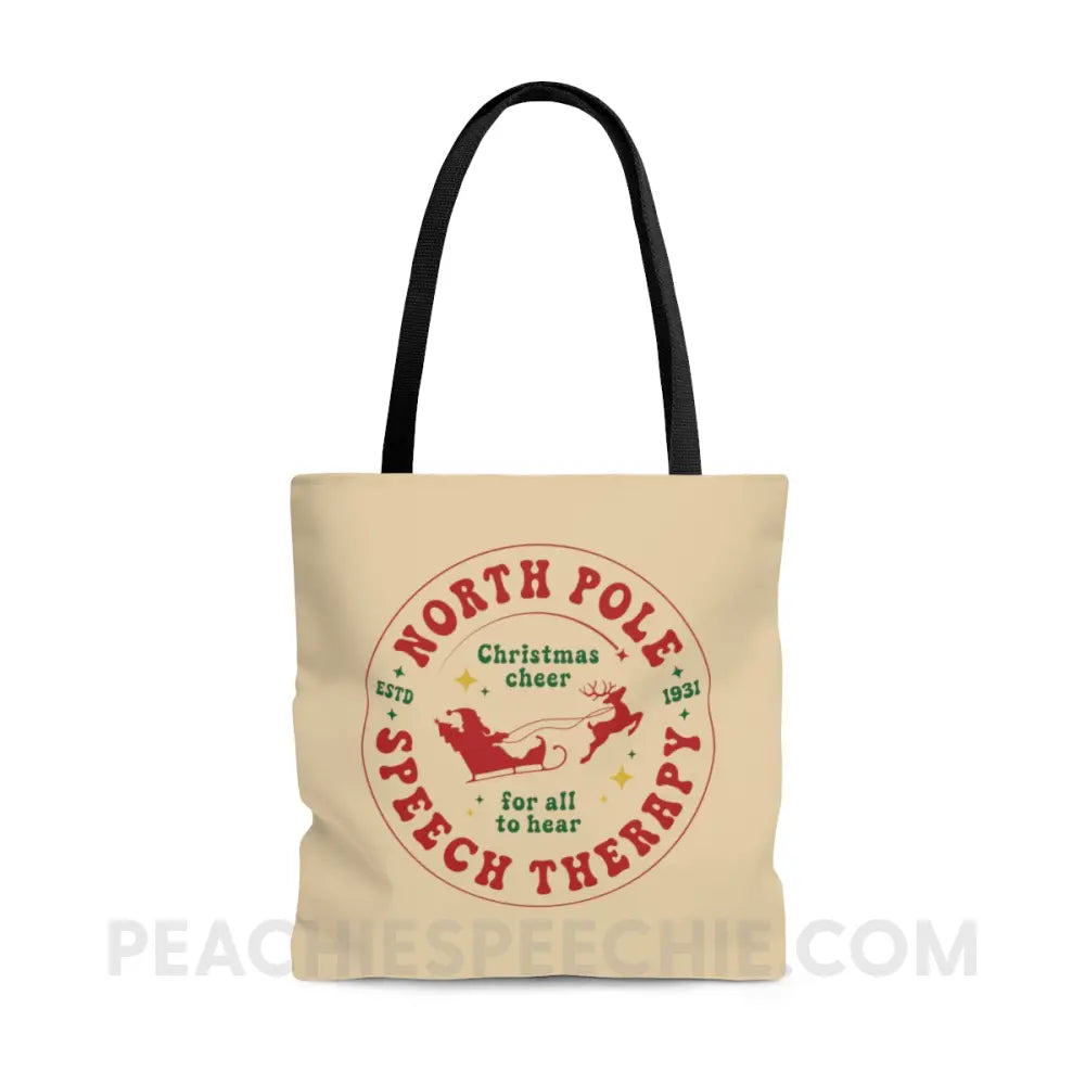 North Pole Speech Therapy Everyday Tote - Bags peachiespeechie.com