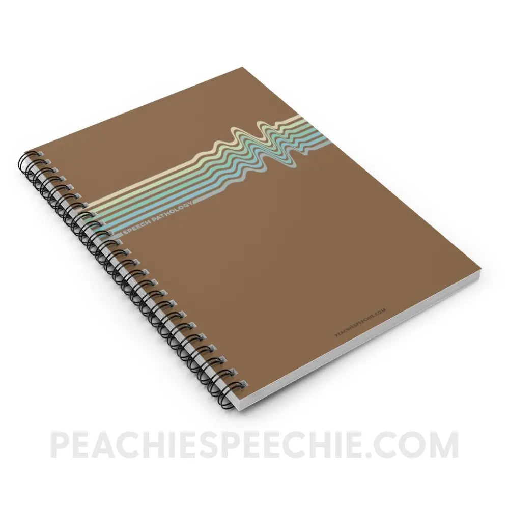 Sound Waves Notebook - Paper products peachiespeechie.com
