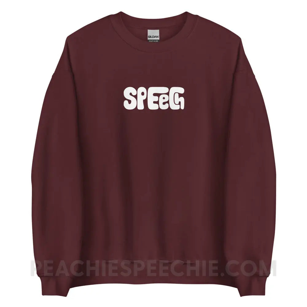 Speech Language Pathology Smush Classic Sweatshirt - peachiespeechie.com