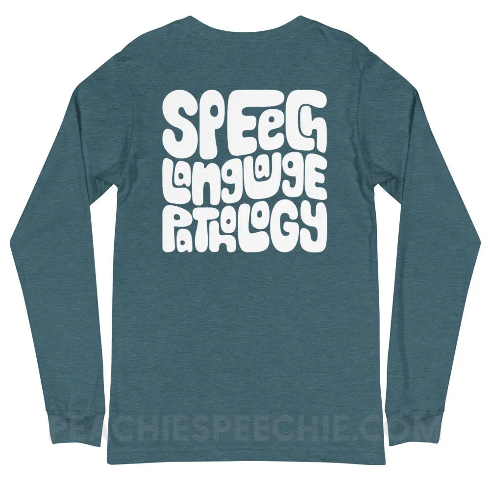 Speech Language Pathology Smush Premium Long Sleeve - peachiespeechie.com