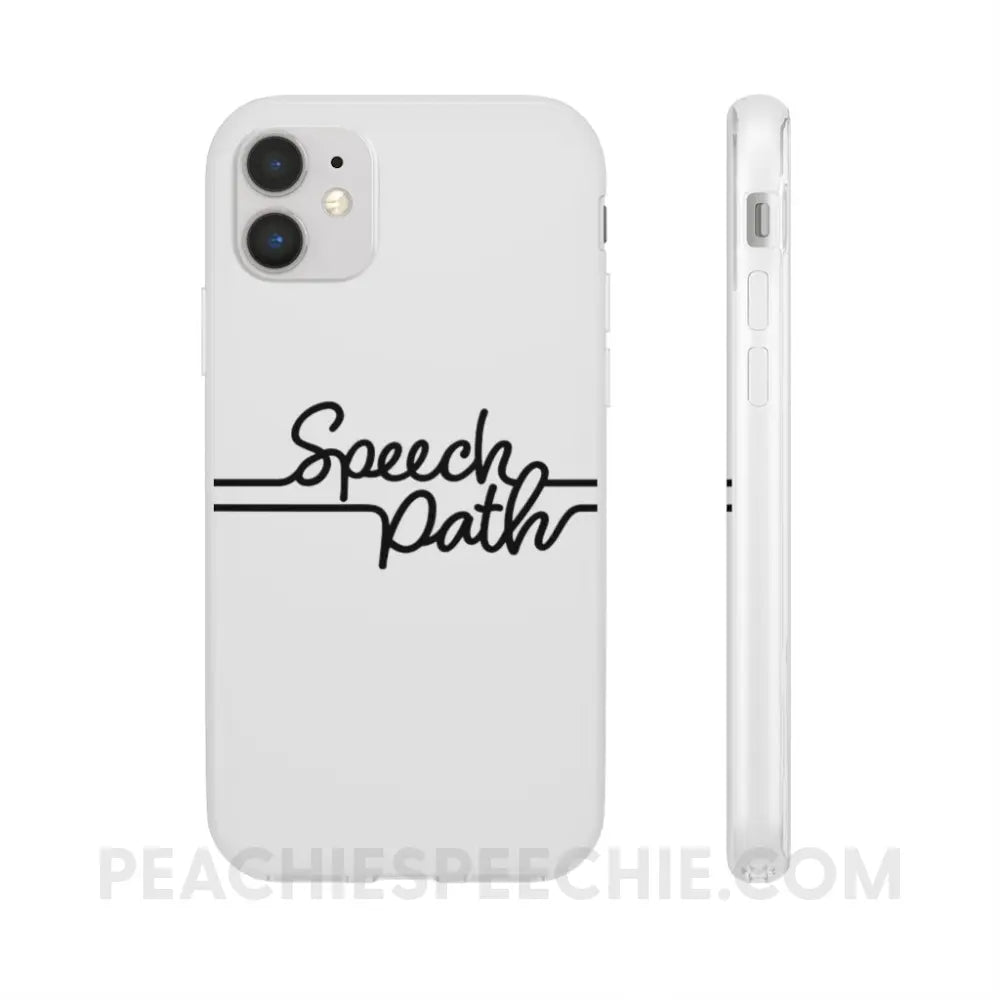 Speech Path Lines Phone Case (iPhone & Samsung) - iPhone 11 - Cases peachiespeechie.com