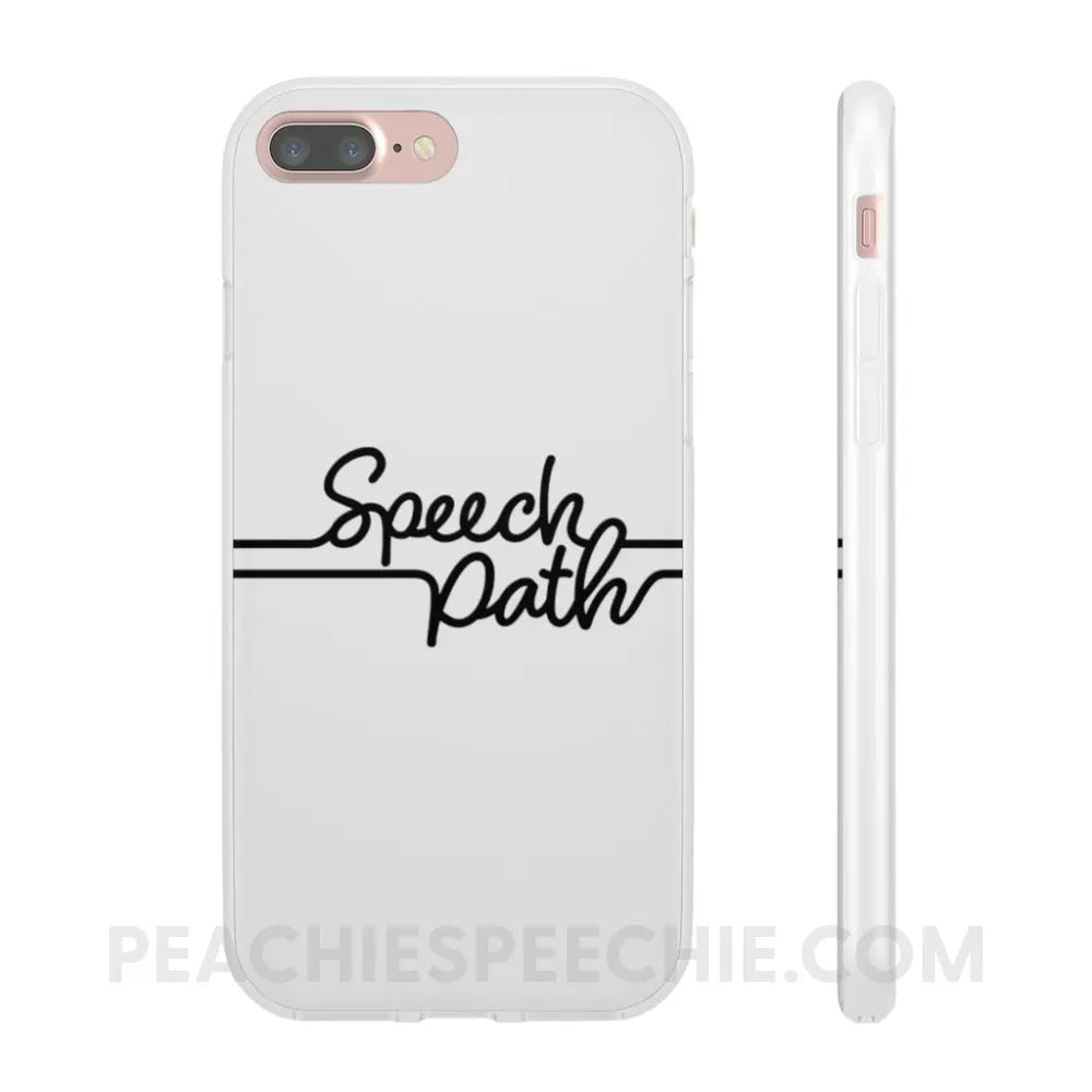 Speech Path Lines Phone Case (iPhone & Samsung) - iPhone 7 Plus - Cases peachiespeechie.com