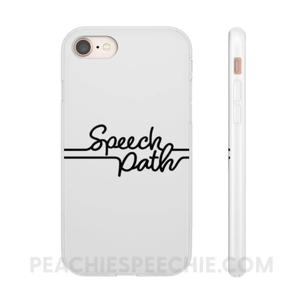 Speech Path Lines Phone Case (iPhone & Samsung) - iPhone 8 - Cases peachiespeechie.com