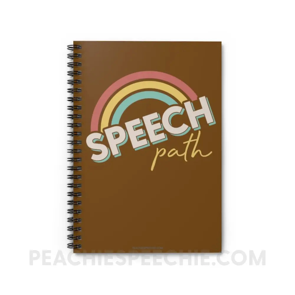 Speech Path Rainbow Notebook - Paper products peachiespeechie.com
