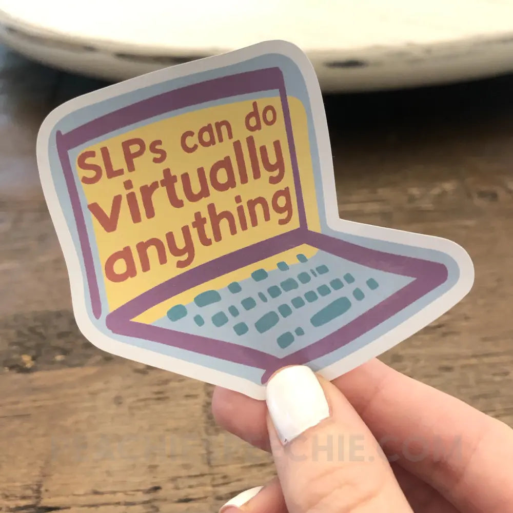 Teletherapy Stickers - peachiespeechie.com